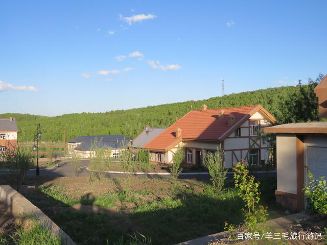 呼伦贝尔牙克石凤凰山庄之夏景色