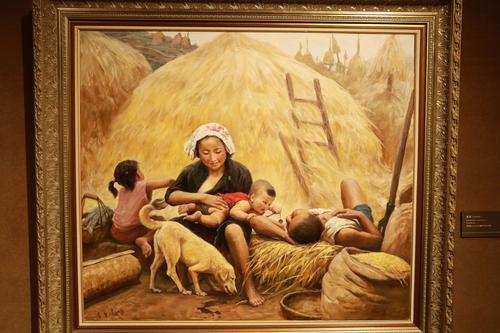 李自健美术馆画展