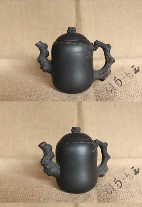 厂家直销建水紫陶茶壶 花器名家浪鬼肖春魁作品 飞燕梅花壶8102x_7折