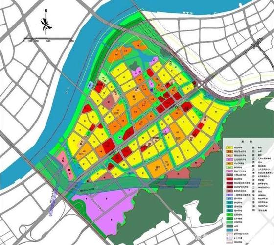 北仑滨江新城规划图