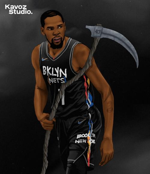 篮球壁纸死神杜兰特