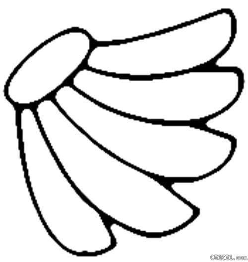 水果简笔画香蕉