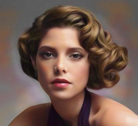 超写实的 人物头像油画