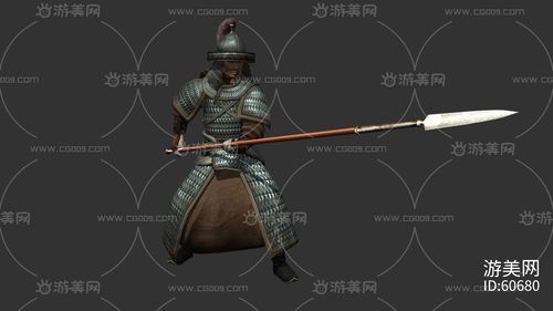 绑定 动作 古代士兵 明朝士兵 宋朝士兵 军人 官军