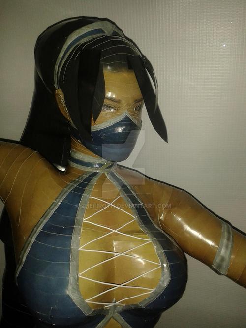 真人快打kitana吉塔娜纸模型