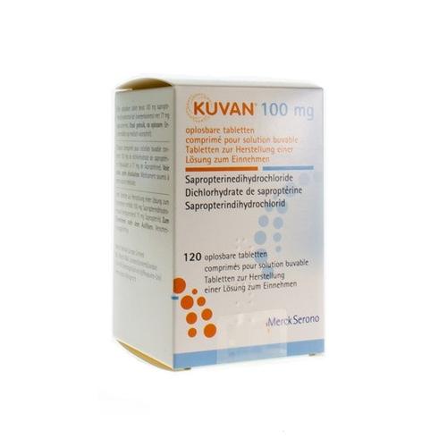 kuvan/科望价格 通用名:sapropterin/沙丙蝶呤/四氢生物蝶呤二盐酸盐
