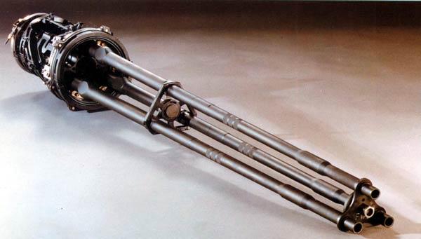 美国加特林3管机枪