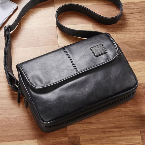 蔻一/cnoles高级质感包包2021新款包包男士单肩包斜跨