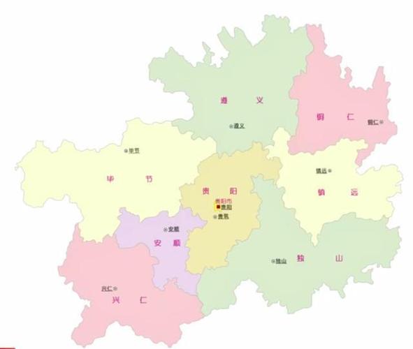 贵阳抢走了安顺的地盘看看三县一市到底属于谁