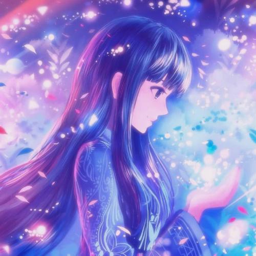 头像,动漫,降临,女生,星辰