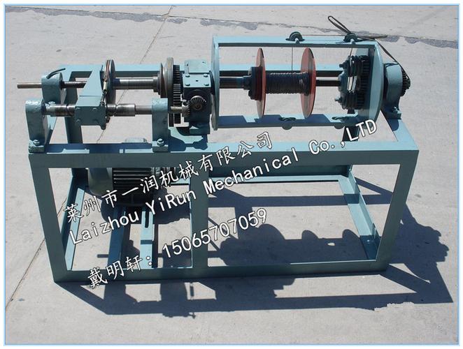 家用经济适用型分体式黄金绳设备,电化铝,长布条制股合绳机组