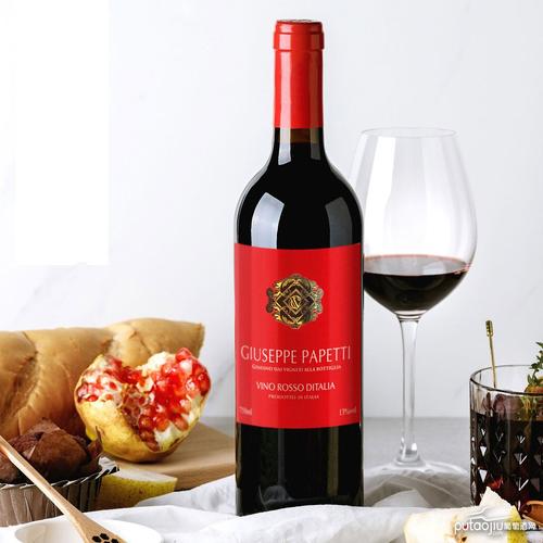 giuseppe papetti vino rosso d"italia
