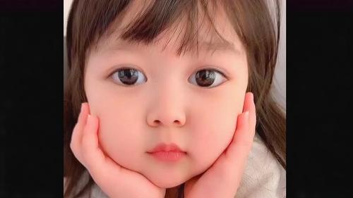 小萌宝真可爱,一双迷人的大眼睛,真是迷死人了!