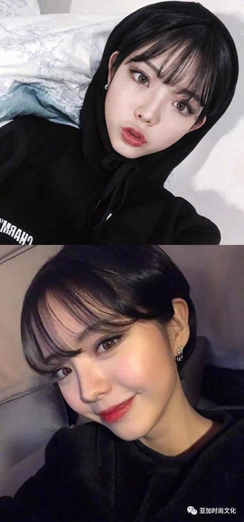 超短发,黑色也时尚