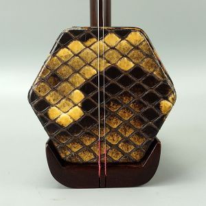 苏州厂家直销纯手工雕刻印度金星老料紫檀盘龙专业演奏二胡