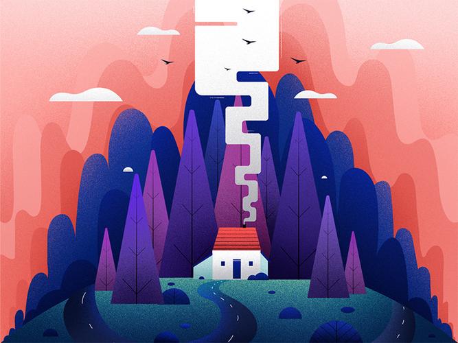 怎样在插画绘制中灵活运用色彩?