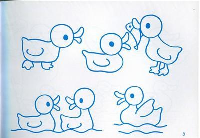 小学一年级简笔画家