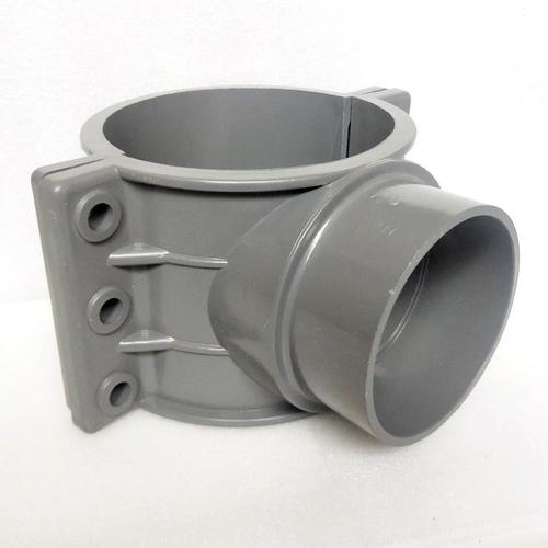 排水管三通抱箍内牙哈佛2.5寸4分upvc鞍型水器upvc管