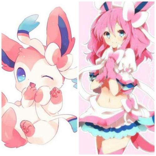 盘点神奇宝贝,伊布的八种进化形态!(附带拟人形态)