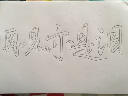 谁能帮我做张 带有字的 再见亦是泪 这5个字.要霸气的