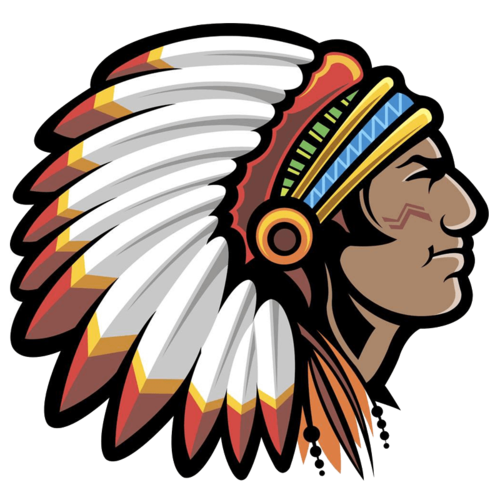 衣服logo印第安人头像