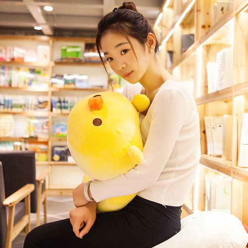 抱枕公仔 超柔软可爱小鸡玩偶创意娃娃女生日本软体情人节礼物