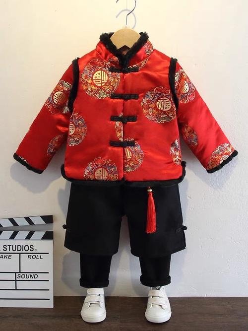 有什么喜庆一点的唐装吗