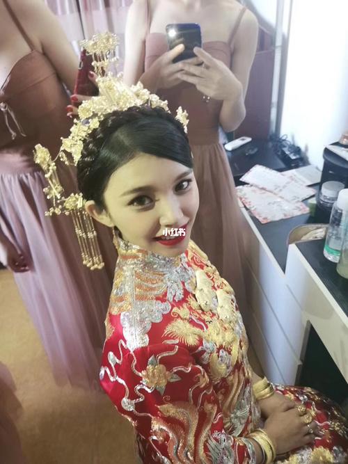 手机花絮#新娘子真美呀#跟妆##秀和服#_新娘_手机_和服_海口自由行