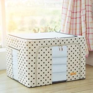 特大号收纳盒装衣服整理箱帆布箱子防潮盒子可折叠储衣箱家用宿舍