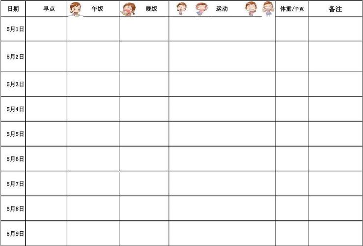 文档下载 所有分类 表格/模板 表格类模板 > 减肥计划及跟踪记录表