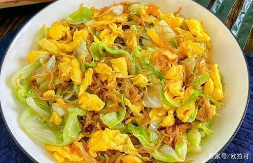 第一款菜系:鸡蛋炒粉丝