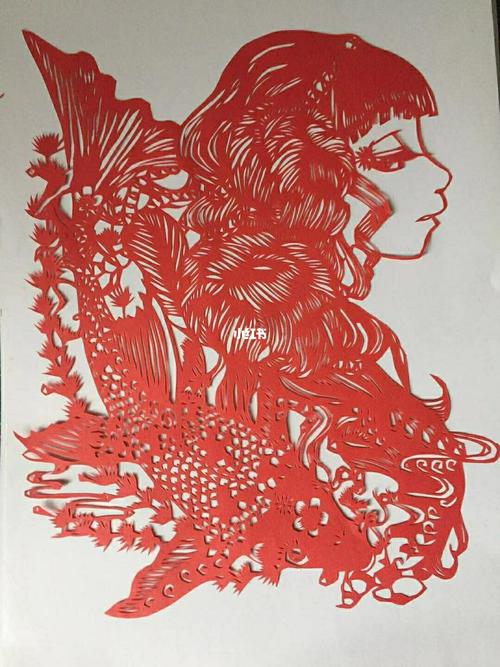 动漫剪纸_动漫_剪纸_兴趣爱好_手工