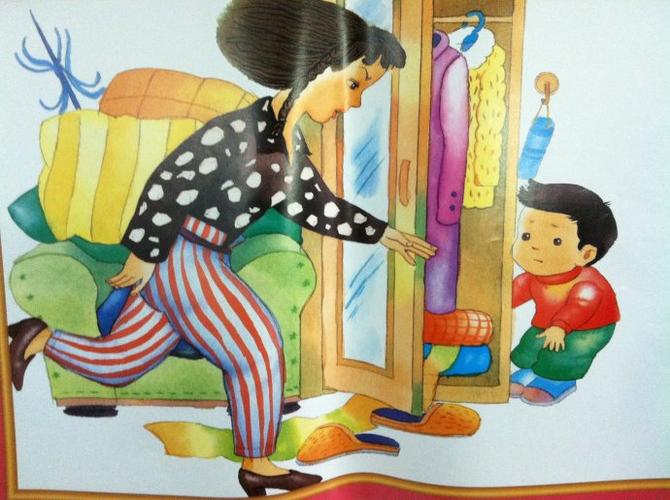 语言故事《生气的爸爸妈妈》