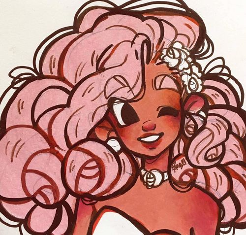 马克笔手绘,卡通人物凌乱画,超有创意