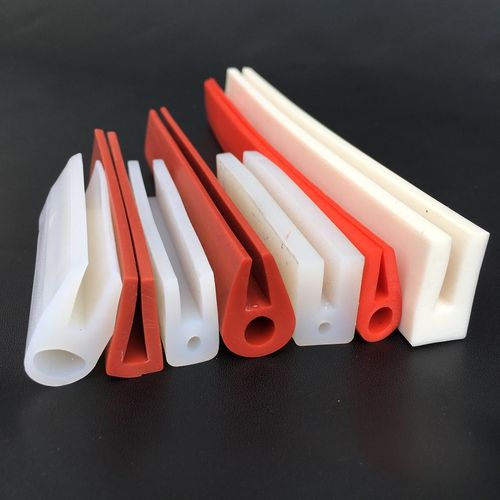 硅胶u型密封条包边条防撞机械机柜装饰条 安全触边密封胶条可定制