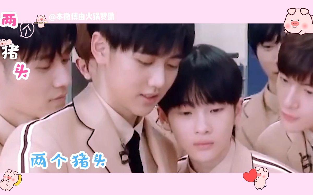 嘉南焉栩嘉周震南两个猪头