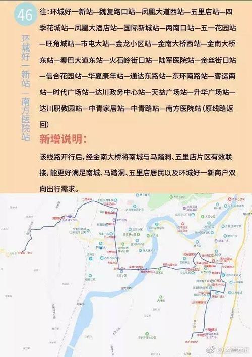 达城28日起新增两条公交线路,请达州市民注意运行时间!