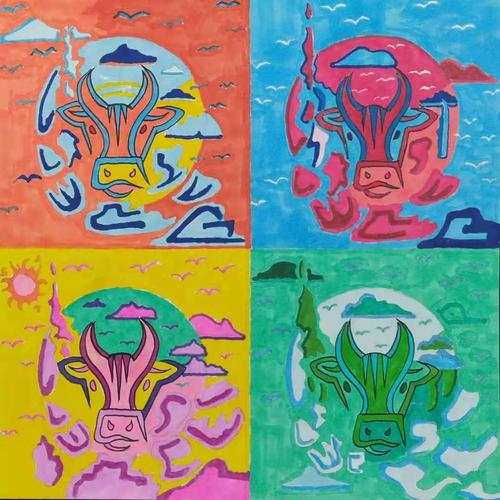 云南艺术学院文华学院美术与设计学院2019级《平面色彩构成》优秀作品