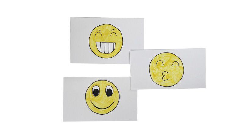 怎么制作微笑卡片_创意手工_手工制作大全