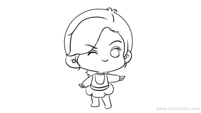 人物少女简笔画怎么画人物少女简笔画简单又好看