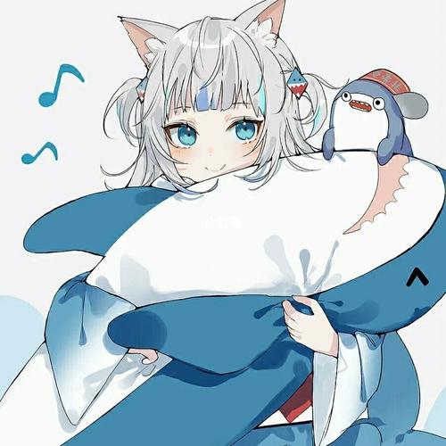 动漫头像_动漫_头像_鲨鱼_动漫头像_素材_头像