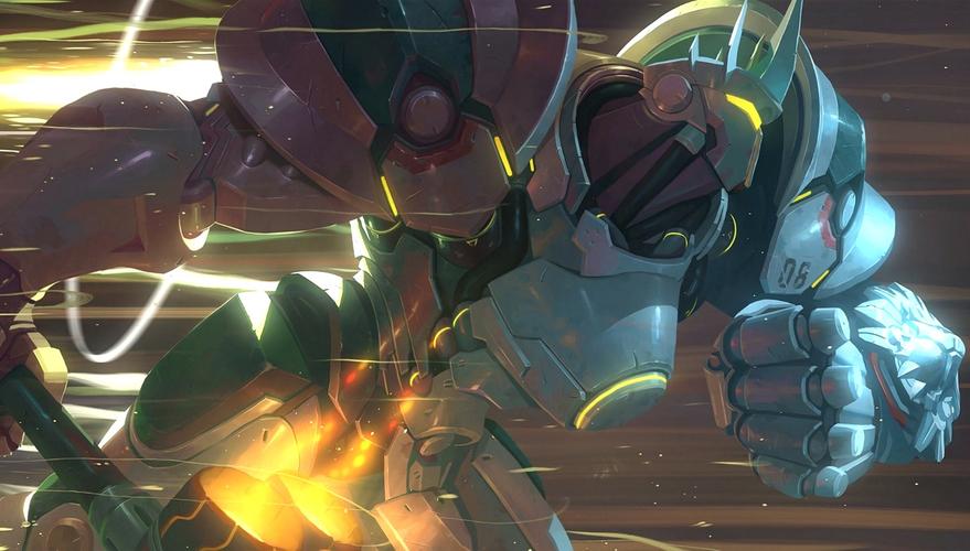 wallpaperengine守望先锋莱因哈特冲锋动态壁纸