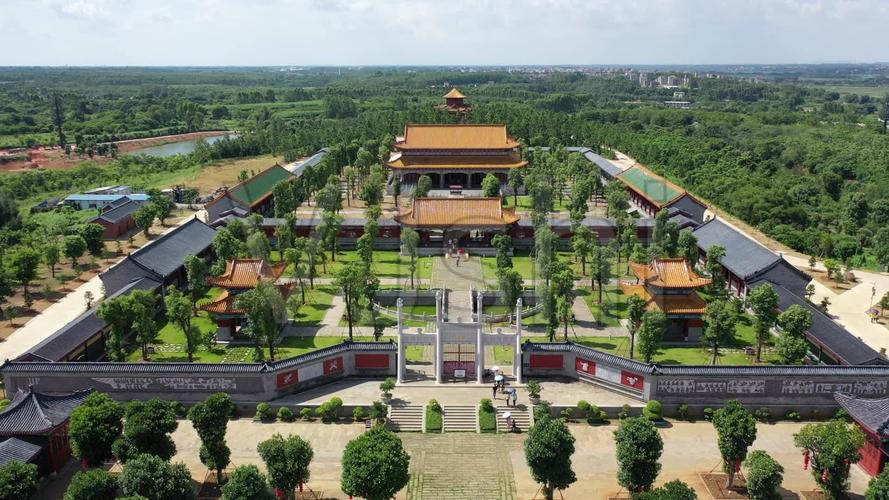 遂溪孔庙航拍大成殿_1920x1080_高清视频素材下载(:)