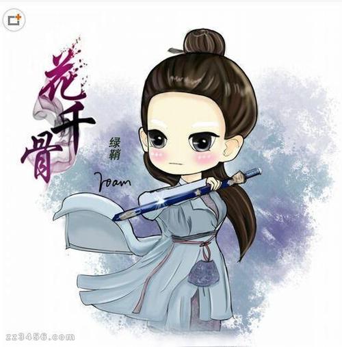 花千骨的q版卡通你喜欢么