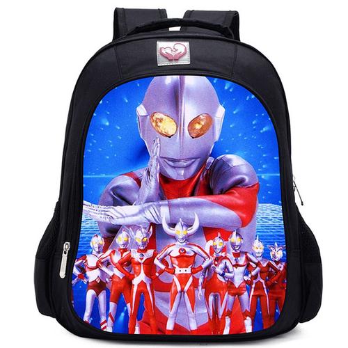 购客一年级开学新款 小学生男儿童书包1j3 5年级赛罗奥特曼幼儿园大班