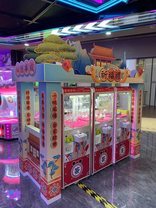 娃娃机纸板装饰广告_纸艺_商业设计_家居家装_装修