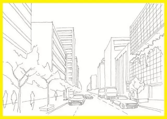 有关的透视知识如:近大远小,一个正方形的桌面到了画中要画成斜方形