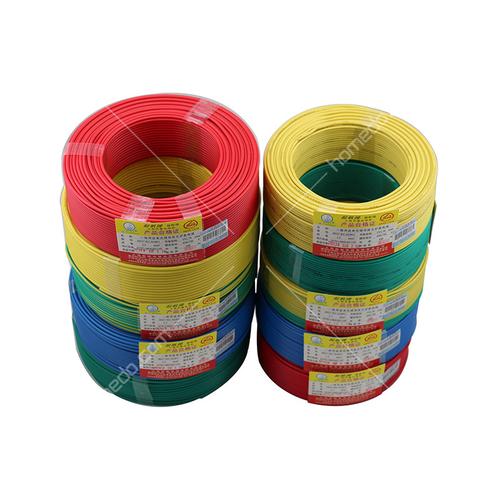 起帆bv4 单芯布电线 黄色 100米