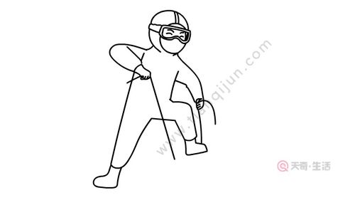 医用防护服简笔画 医用防护服简笔画画法