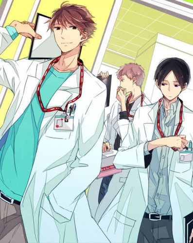 求几张动漫医生或者科学家,要求穿白大褂,急急急!类似于下面这